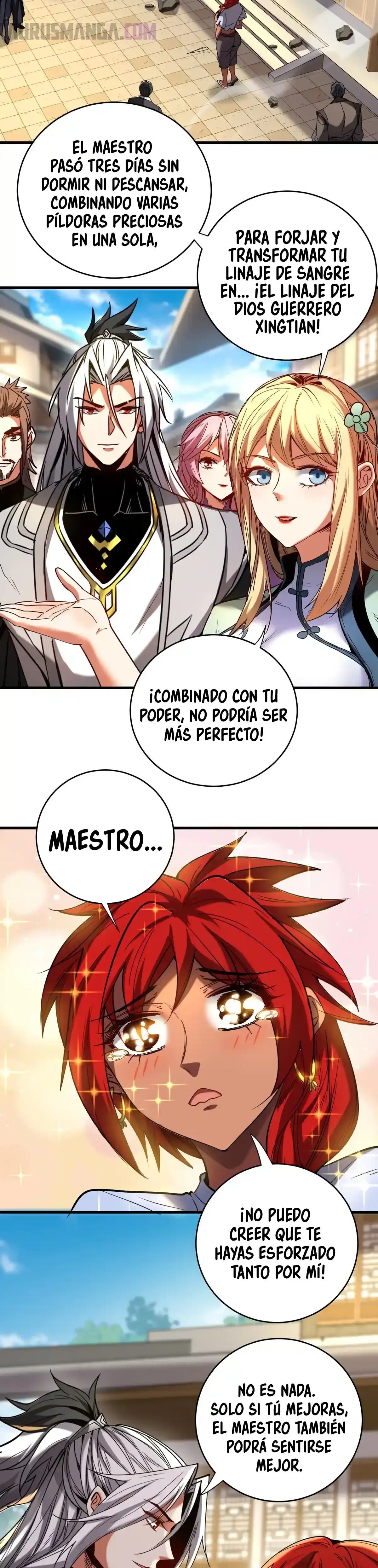Mientras mis discípulas se matan, yo me relajo! > Capitulo 140 > Page 71